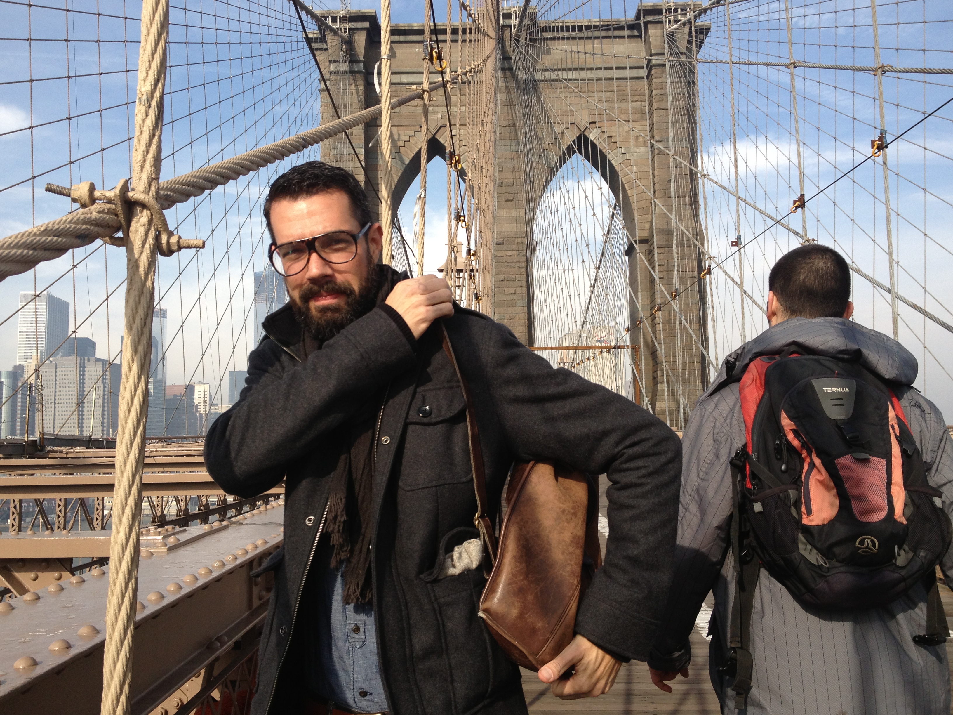Like an f'in tourist.