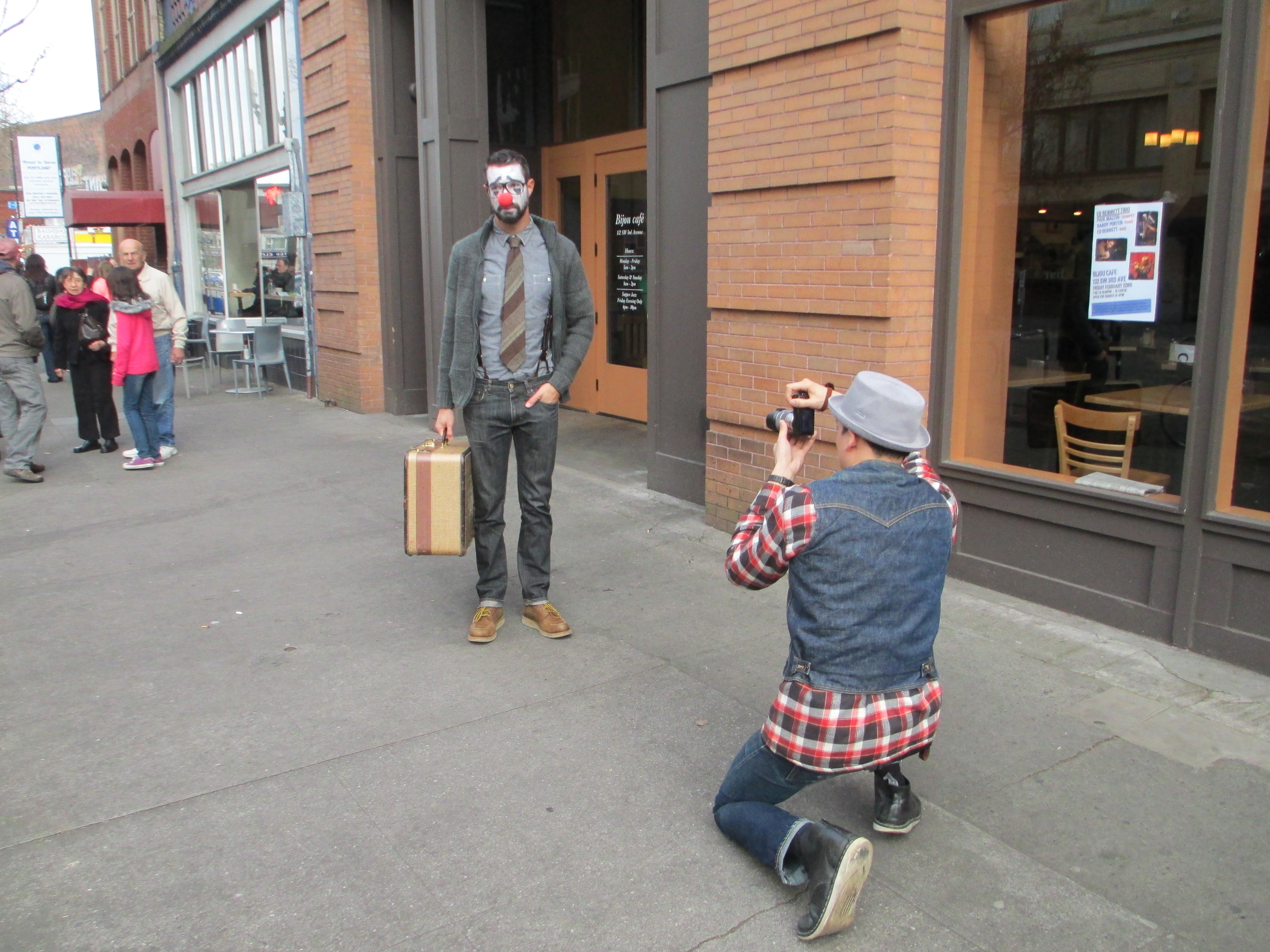 "Steezy Clown", photo by Aaron Warren